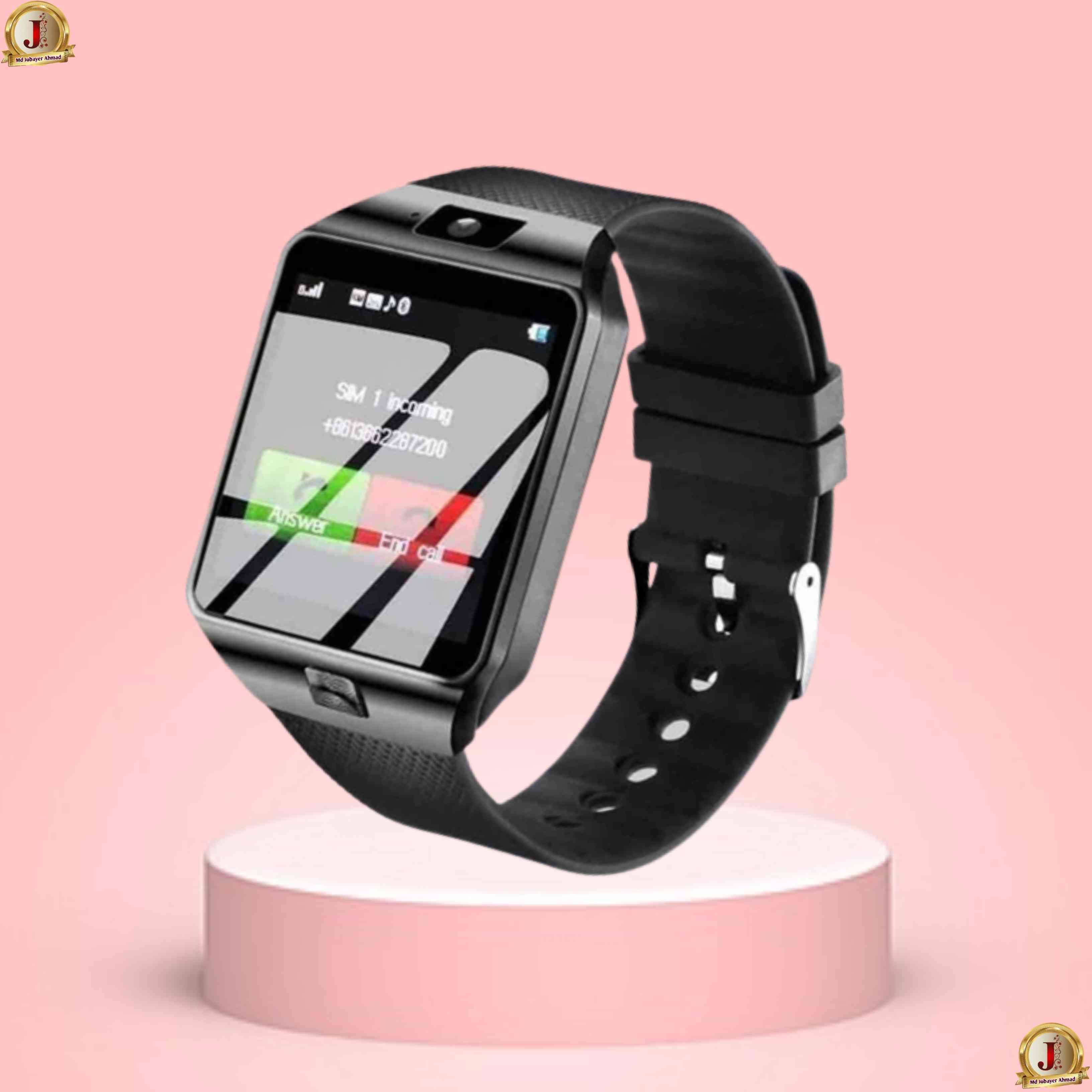⌚⌚সিম মেমোরি সাপোর্টেড স্মার্ট ওয়াচ DZ09 Sim Memory Supported Smart Watch( মোবাইল ঘড়ি)